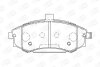 HYUNDAI Тормозные колодки передн.Elantra,Matrix CHAMPION 572513CH (фото 1)
