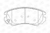 HYUNDAI гальмівні колодки перед. Tucson,Sonata,,KIA Magentis,Sportage 01- CHAMPION 572514CH (фото 1)