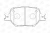 TOYOTA колодки гальм. передн. CHEVROLET Epica, Evanda, Corolla 01-04 CHAMPION 572517CH (фото 1)