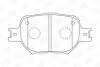 TOYOTA колодки гальм. передн. CHEVROLET Epica, Evanda, Corolla 01-04 CHAMPION 572517CH (фото 1)