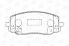 HYUNDAI гальмівні колодки передн. I10, KIA Picanto CHAMPION 572526CH (фото 2)