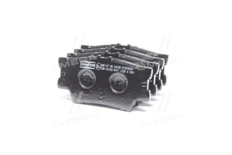 Гальмівні колодки зад.TOYOTA CAMRY/RAV4 III/RAV4 IV 2.0-3.5 06- CHAMPION 572595CH
