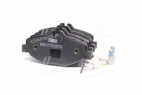 Гальмівні колодки пер. MB E-class (W211) 03-09 CHAMPION 573091CH