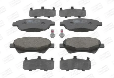 RENAULT гальмівні колодки передн.Kangoo,Megane II 02- CHAMPION 573124CH