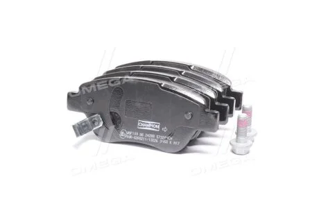 OPEL гальмівні колодки передн.Corsa D 06 - CHAMPION 573204CH