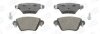 FORD гальмівні колодки задн.Mondeo 00-,Kangoo 01-,Jaguar X-Type CHAMPION 573320CH (фото 2)