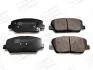 HYUNDAI комплект гальмівних колодок i30 (GD) 1.4 CRDi 12-, KIA CEED (JD) 1.4 CVVT 12-18 CHAMPION 573407CH (фото 1)