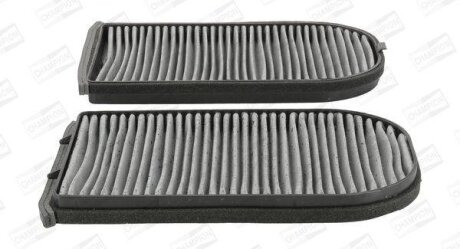 BMW фільтр повітр. салону (вугілля) (к-т 2 шт) E38 94-01 (168*30*374) CHAMPION CCF0216C