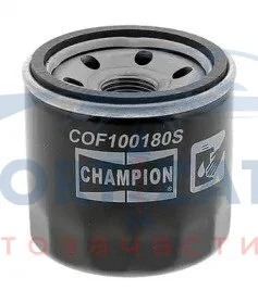 Фільтр оливи CHAMPION COF100180S (фото 1)