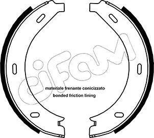 Щеки ручного тормоза DB Vito 2,0-2,3 95- CIFAM 153236