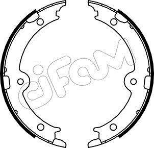 LEXUS Комплект барабанних колодок GS (_S19_) 300 (GRS190_) 05-11, TOYOTA CROWN (_S21_) 2.5 (GRS210) 12- CIFAM 153-449