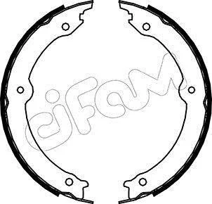 LEXUS Комплект барабанних колодок LX (_J2_) 450d (VDJ201) 15-, TOYOTA LAND CRUISER 200 (_J2_) 4.0 (GRJ200_, GRJ200R) 10- CIFAM 153451