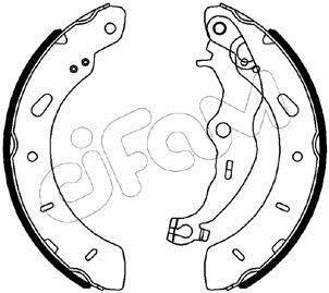 FORD Комплект барабанних колодок B-MAX (JK) 1.6 Ti 12- CIFAM 153-563