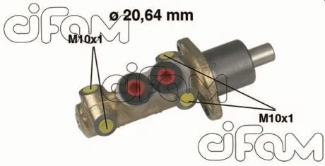 PEUGEOT головний гальмівний циліндр CITROEN,PEUGEOT,RENAULT 20.64 CIFAM 202059