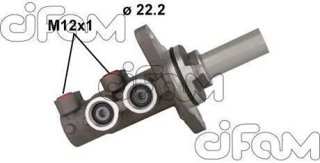 MAZDA Головний гальм. циліндр 6 2.0 13-, 2.2 12-, 2.5 12- CIFAM 2021164