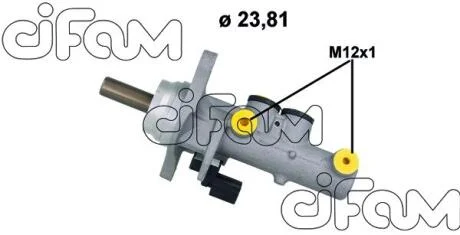 AUDI головний гальмівний циліндр AUDI A1 1.2-2.0 10- CIFAM 2021213