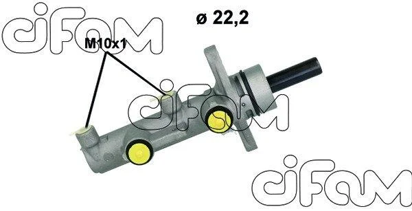 TOYOTA Головний гальм. циліндр YARIS 1.0 05-11 CIFAM 2021233 (фото 1)