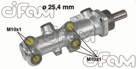 CITROEN головний гальмівний циліндр Jumper 2.0 -ABS 94- 25.40 CIFAM 202239