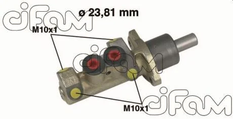 CITROEN головний гальмівний циліндр Jumpy,Fiat Ulysse,Peugeot 806,Expert 95- 23.81 CIFAM 202253