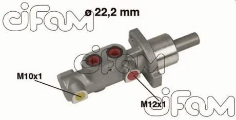 PEUGEOT головний гальмівний циліндр 206 306 XSARA CIFAM 202297