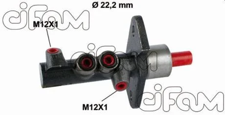 FORD головний гальмівний циліндр Fiesta 1.2 16V 96-00 22.20 CIFAM 202374