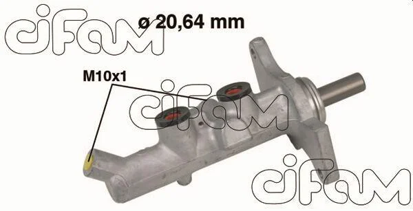 TOYOTA Главный тормозной цилиндр COROLLA 04-07 CIFAM 202592 (фото 1)