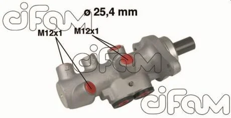 FORD головний гальмівний циліндр GALAXY 95-06, SEAT ALHAMBRA 96-10, VW SHARAN 97-10 CIFAM 202607