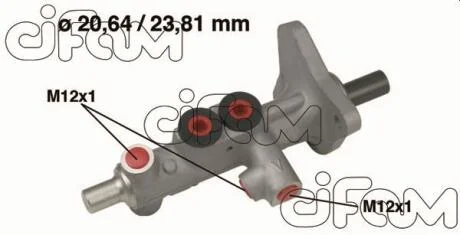DB головний гальмівний циліндр з ABS W203 02-07 CIFAM 202627