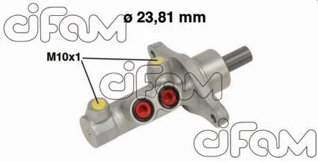 RENAULT головний гальмівний циліндр CLIO II 04-12, CLIO III 05-11 CIFAM 202705