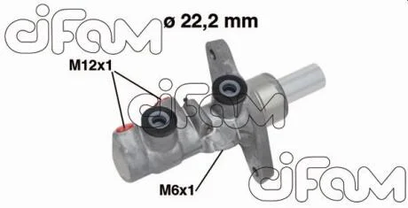 VW головн. гальм. цил.22.2mm Passat 05- гальм.сист.ATE CIFAM 202743