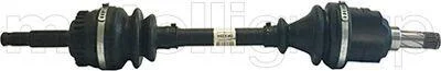OPEL Полуось левая Combo 01-, Corsa C 00- (c ABS) CIFAM 655765