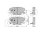 Тормозные колодки задн. Chrysler Grand Voyager CIFAM 8229470 (фото 1)