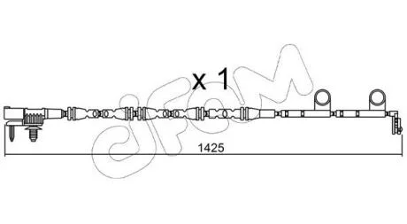 Датчик ABS пер. Range Rover IV 12-/Range Rover Sport 13- CIFAM SU.316
