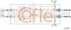 Трос ручного гальма зад. Ford Transit Connect 200/220 DS1,8TDdi-1,8TDCi –1,8 (small mod)(без ABS) 2007- 1792/1582x2 COFLE 10.5342 (фото 1)