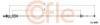 Трос КПП (лівий) Peugeot 407 (6D_) 2004/05- COFLE 11.3883 (фото 1)