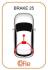 Трос ручного гальма(універсал/електро) Opel Astra J 10- COFLE 11.5841 (фото 2)