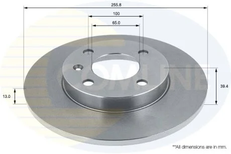 Comline - Диск гальмівний COMLINE ADC1403