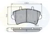 Comline - Гальмівні колодки до дисків COMLINE CBP01035 (фото 1)