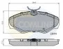 Comline - Гальмівні колодки до дисків COMLINE CBP01127 (фото 1)