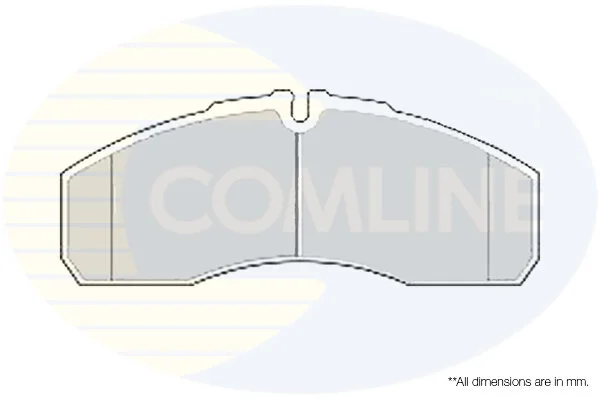 Comline - Гальмівні колодки до дисків COMLINE CBP01173 (фото 1)
