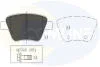 Comline - Гальмівні колодки до дисків COMLINE CBP02022 (фото 1)