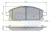 Comline - Гальмівні колодки до дисків COMLINE CBP0591 (фото 1)