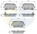 Comline - Гальмівні колодки до дисків COMLINE CBP31587 (фото 1)