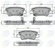 Comline - Гальмівні колодки до дисків COMLINE CBP32023 (фото 1)