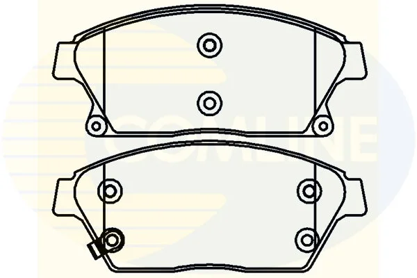 Comline - Гальмівні колодки до дисків COMLINE CBP32037 (фото 1)