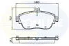Comline - Гальмівні колодки до дисків COMLINE CBP32208 (фото 1)