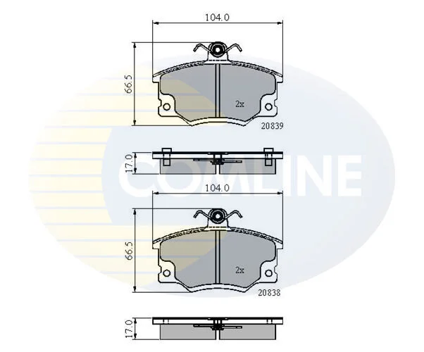 Comline - Гальмівні колодки до дисків COMLINE CBP4137 (фото 1)