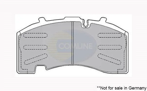 Comline - Гальмівні колодки до дисків COMLINE CBP9062K (фото 1)