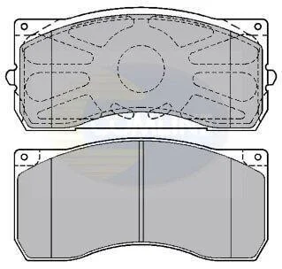 Comline - Гальмівні колодки до дисків COMLINE CBP9075K