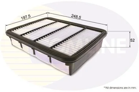Comline Фільтр повітря (аналог WA9530) COMLINE CMB12012